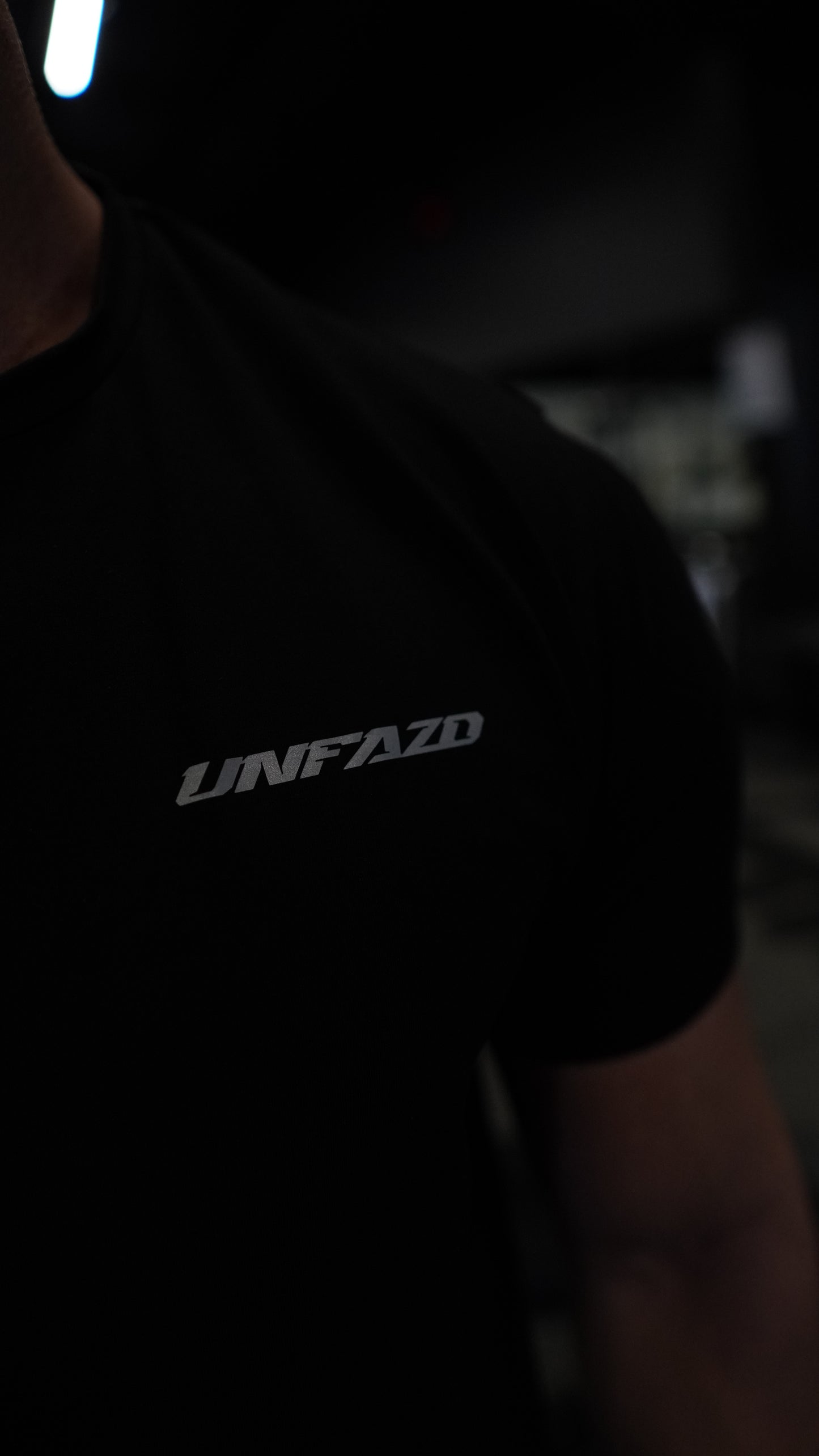 UNFAZD Reflective Tee (Black)